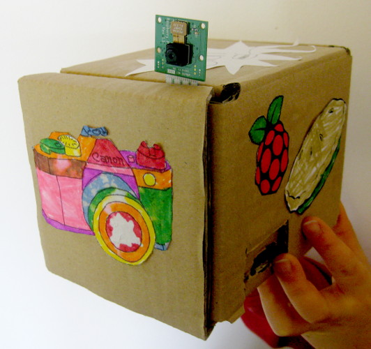 Decorated Box for Raspberry Pi